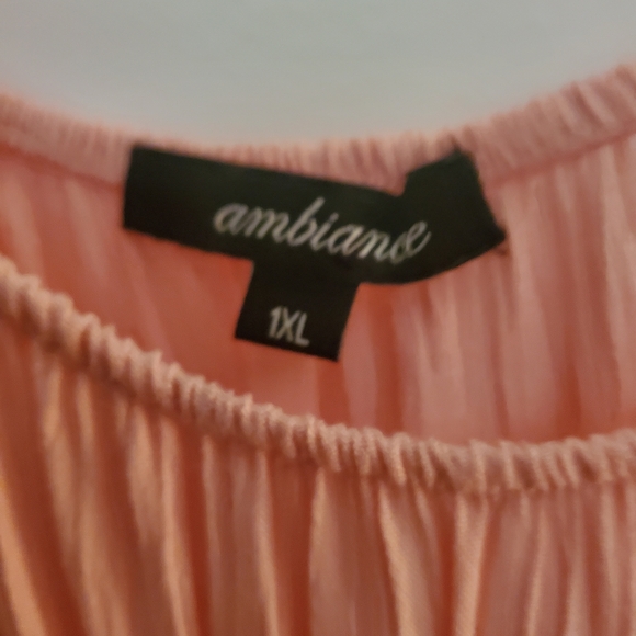 Ambiance Light Light Pink Flowy Blouse - Picture 2 of 8